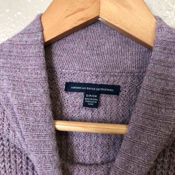 Oversized American Eagle Sweater with High Neck - Picture 5 of 5